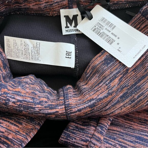 MISSONI marled wool LEGGINGS PANTS - Picture 8 of 9